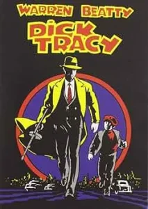 Best Film Noir Movies: 25 Classic & Neo-Noir Films To Watch 24 Dick Tracy (1990) comic noir film poster with Warren Beatty