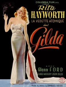 Best Film Noir Movies: 25 Classic & Neo-Noir Films To Watch 11 Gilda (1946) noir film poster with Rita Hayworth